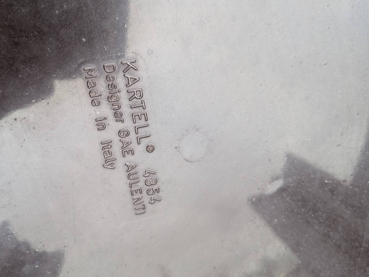 Vintage Kartell chair n.4854 Gae AULENTI - 1970