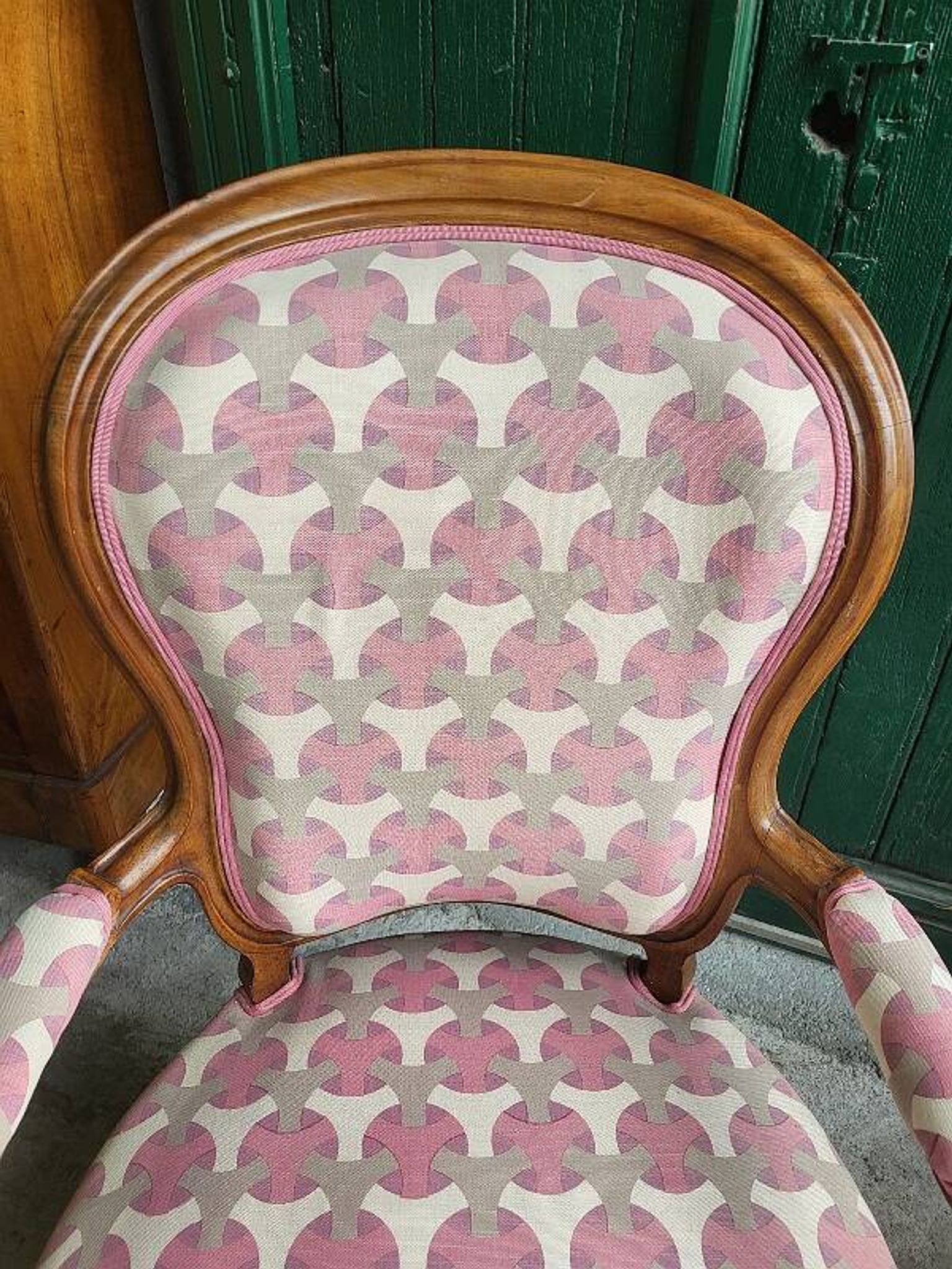 Paire de fauteuils louis philippe en noyer