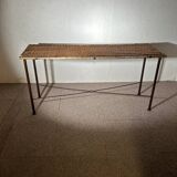 Rattan console, 1950