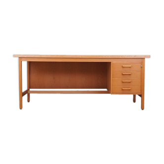 Ash desk, Danish design, 1970s, production: Denmark