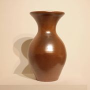 Important vase en grès irisé