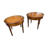 Pair of style pedestals