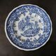 Set of 15 diner plates with English motifs Lunéville