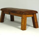 Leather Gym Bench, 1950s
