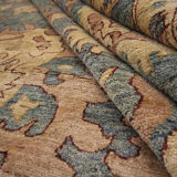 Tapis traditionnel vintage persan Ziegler tissé à la main Tapis de salon en laine