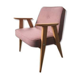 Original polish mid-century 366 chair designed in 1962 by Józef Chierowski