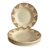 St Amand deep plates, 1930s