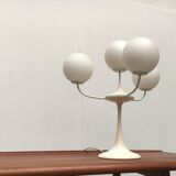 Table lamp in glass and metal by E.R. Nele for Temde, 1960s