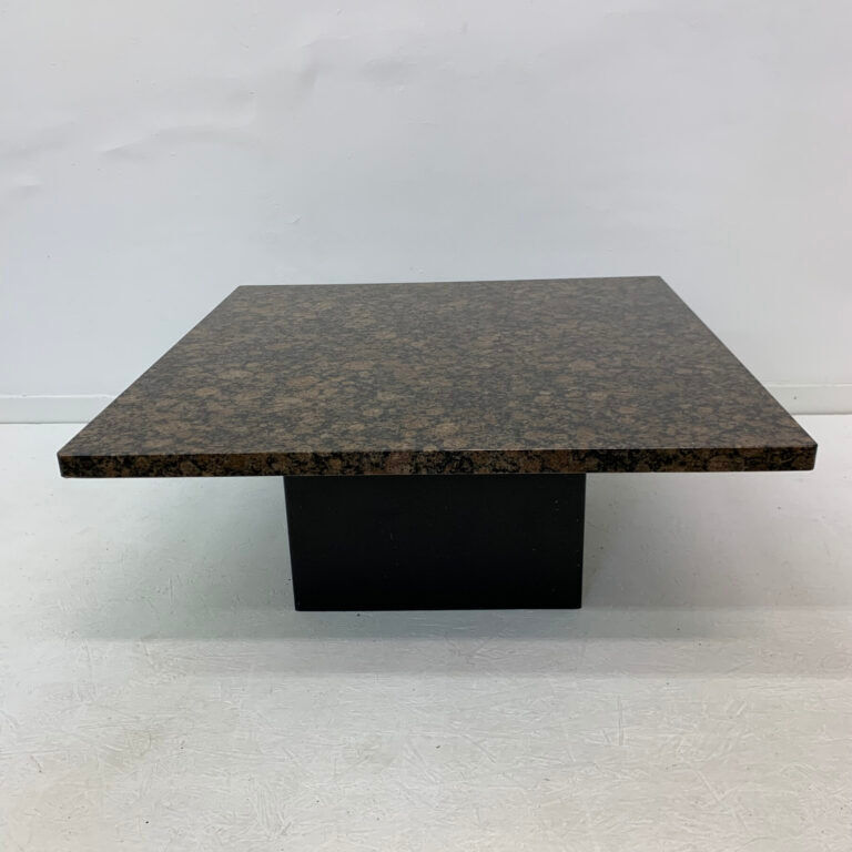 Granite coffee table 1980s