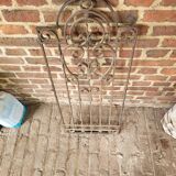 Wrought iron door grid