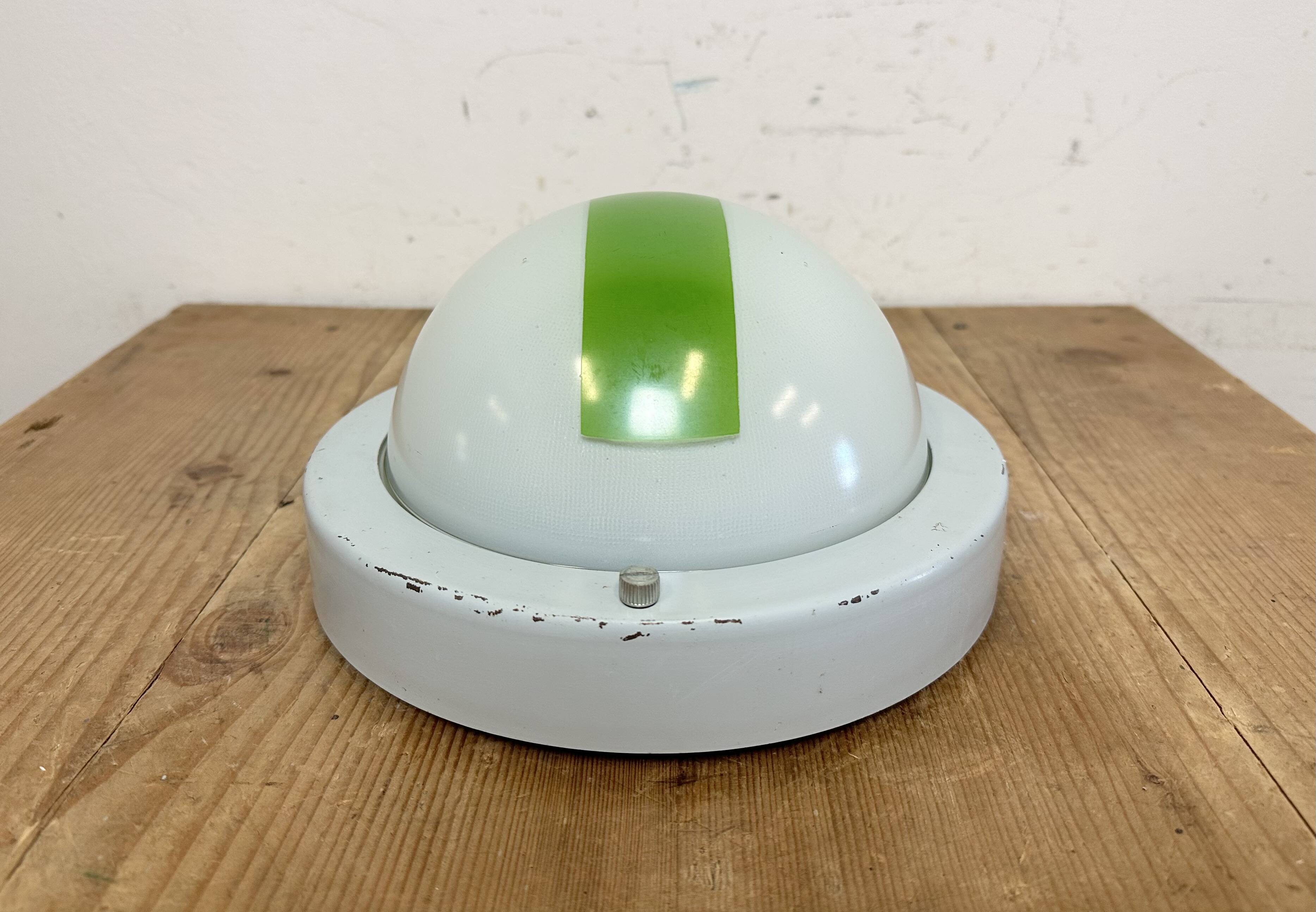 Vintage Emergency Wall or Ceiling Light, 1970s