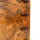 Walnut burl commode, Italian Art Deco, 1940s.