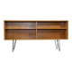Teak Hairpin shelf sideboard from WK Möbel