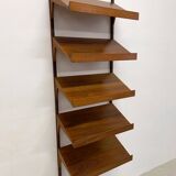 Teak Magazine Shelves By Poul Cadovius For Cado