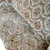 Vintage floral baroque armchair / sofa / sofa