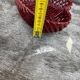 Heart-shaped woven ceramic basket/empty pocket Vallauris 50's
