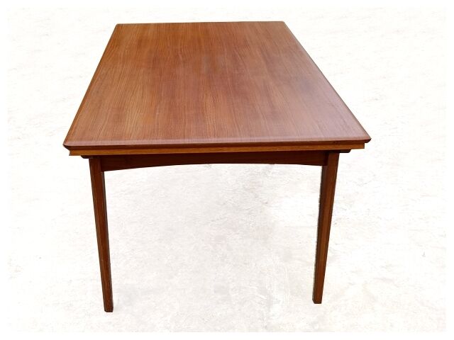 Teak dining table edition Vintage Scandinavian LB 60s