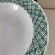 Set of 9 earthenware soup plates – Saint-Amand, decor no. 207 (1941)