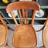 Old bistro chairs