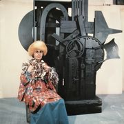 Exhibition poster of Louise Nevelson at the Galerie Claude Bernard, 1986