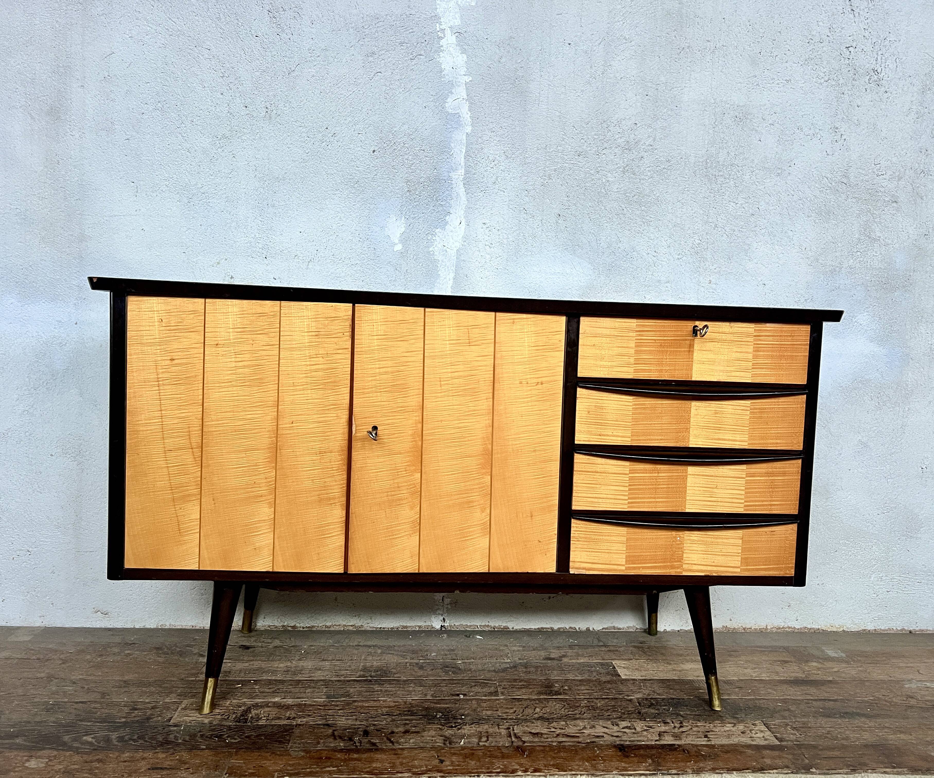 Vintage Scandinavian sideboard from the 1960s