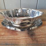 Vintage stainless steel gravy boat