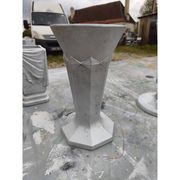 1 lot of aluminium vases from the 1930s