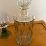 Carafe en verre vintage