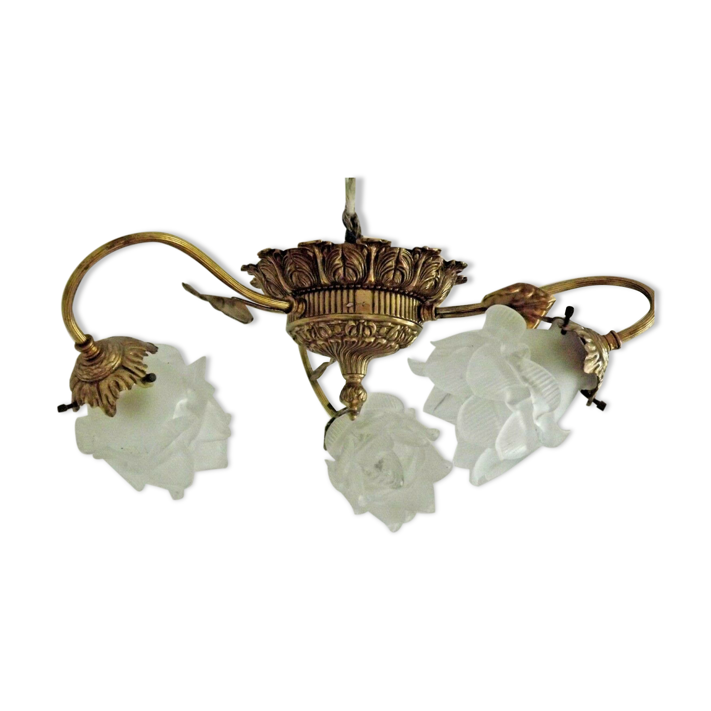 Lustre italien en bronze