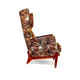 Vintage armchair "tiger", Sweden, 1960