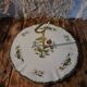 earthenware cheese tray Clarence pattern by Sarreguemines