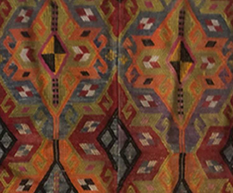 Handmade persian kilim n.152 122x94cm