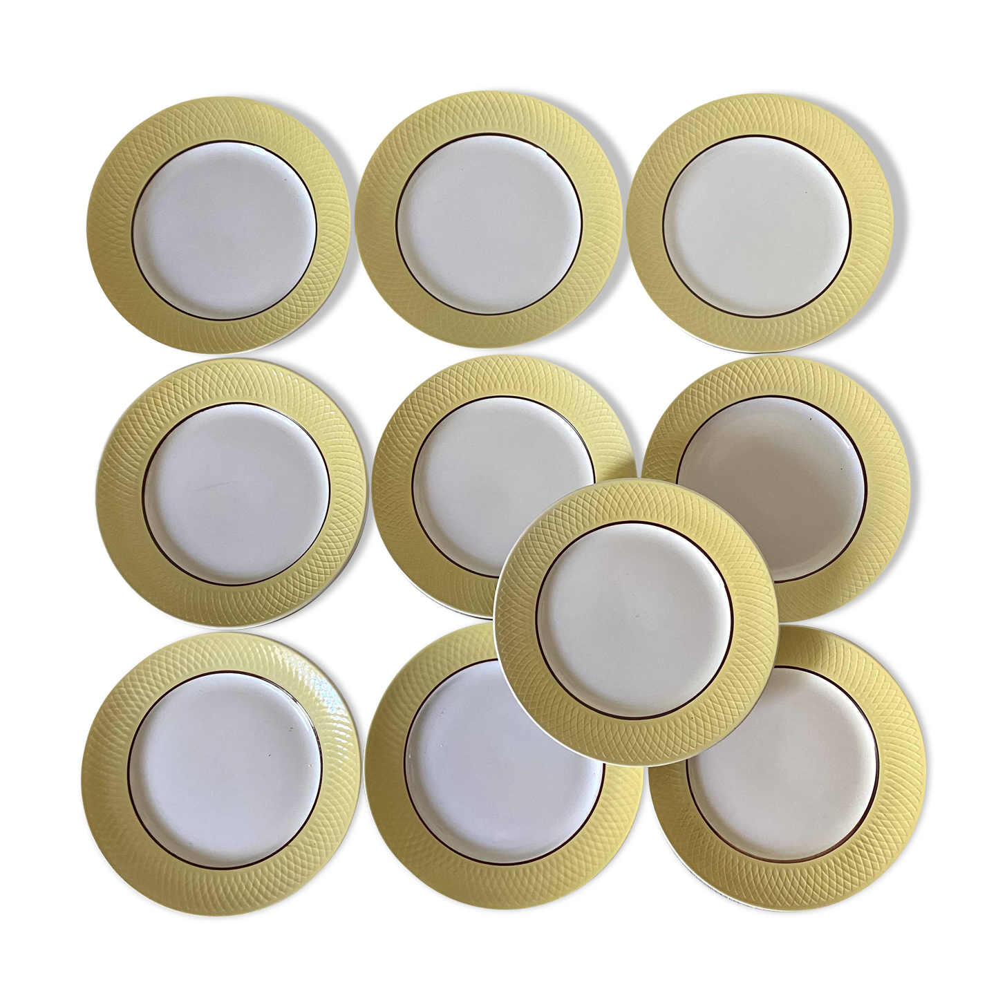 60s flat plates Moulin des Loups
