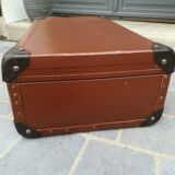 Old cardboard suitcase