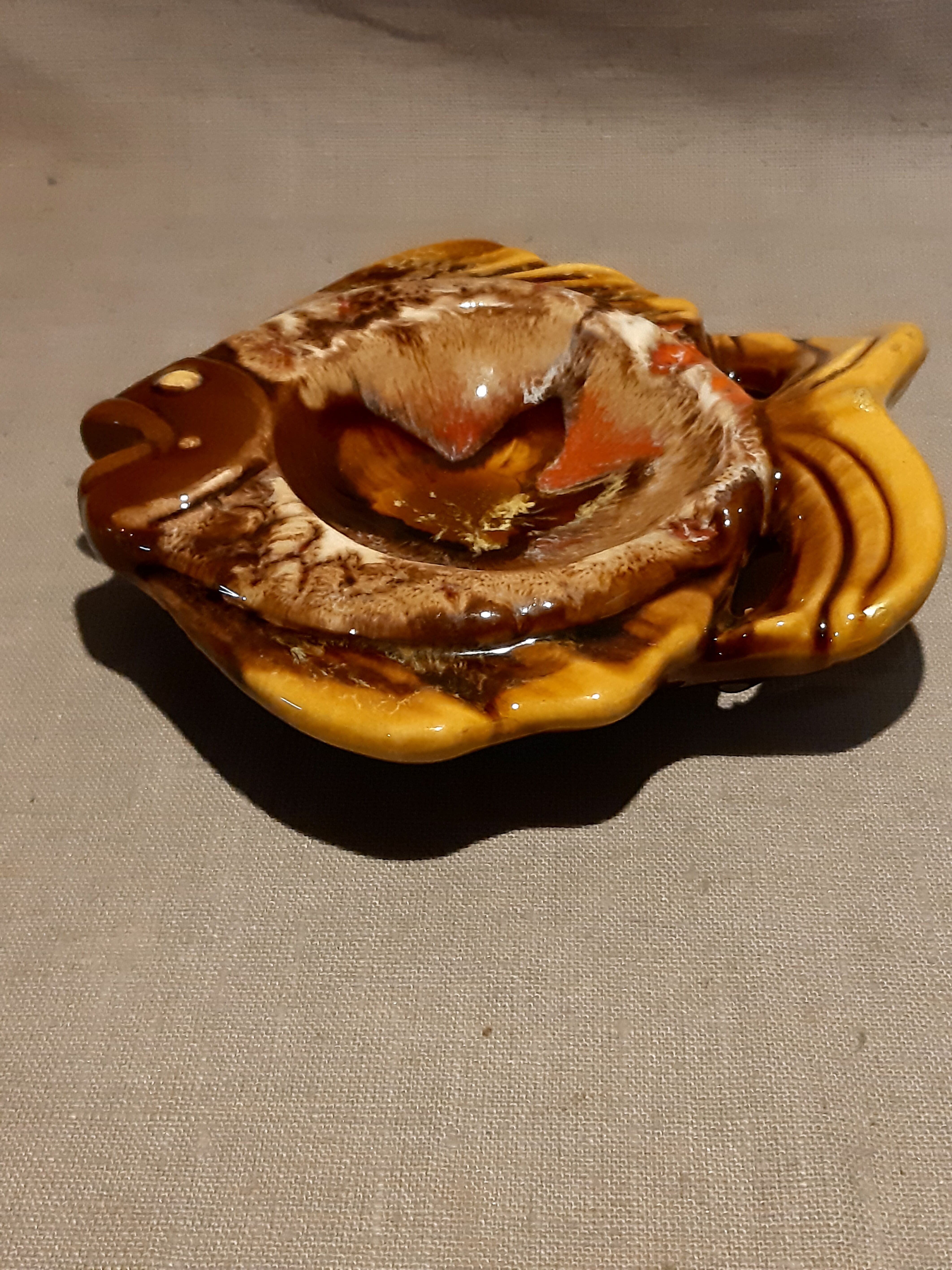 Trinket bowl fish Vallauris