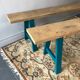2 old farm benches