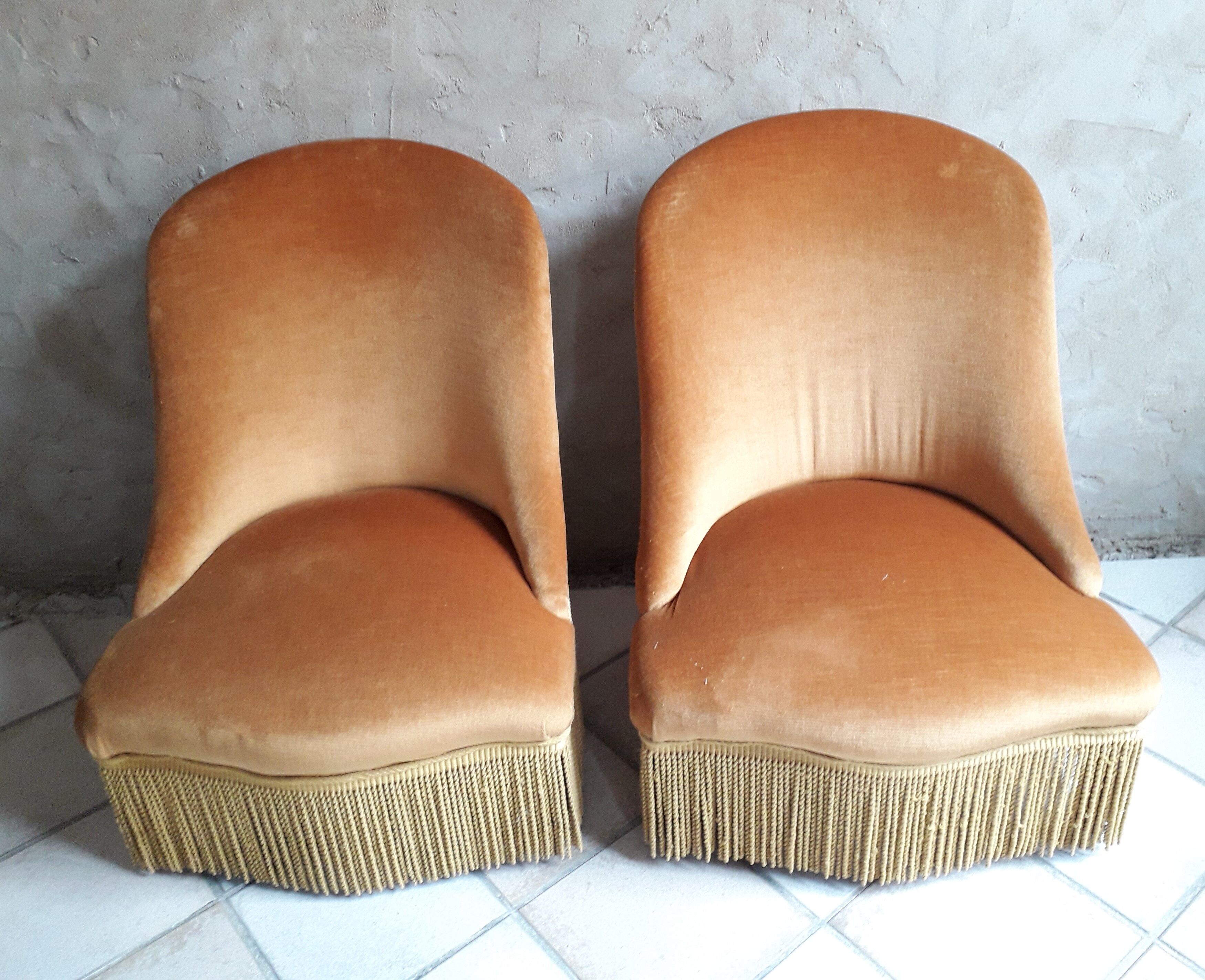 Pair of armchairs Toad