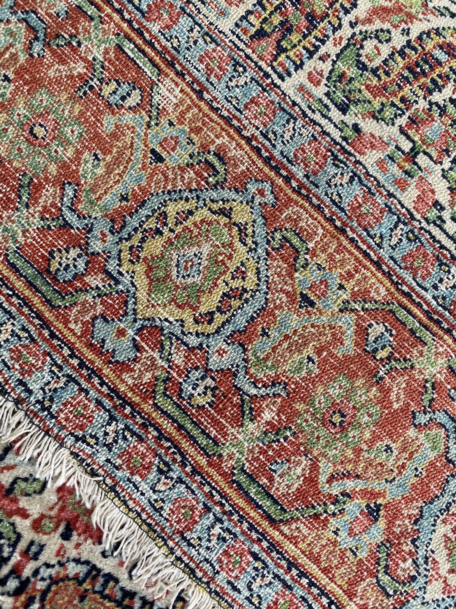 Old Persian carpet Senneh end 140x188 cm