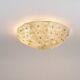 Barovier & Toso Large Ceiling Light Flower in Murano Glass Millefiori, Italy, 1960s