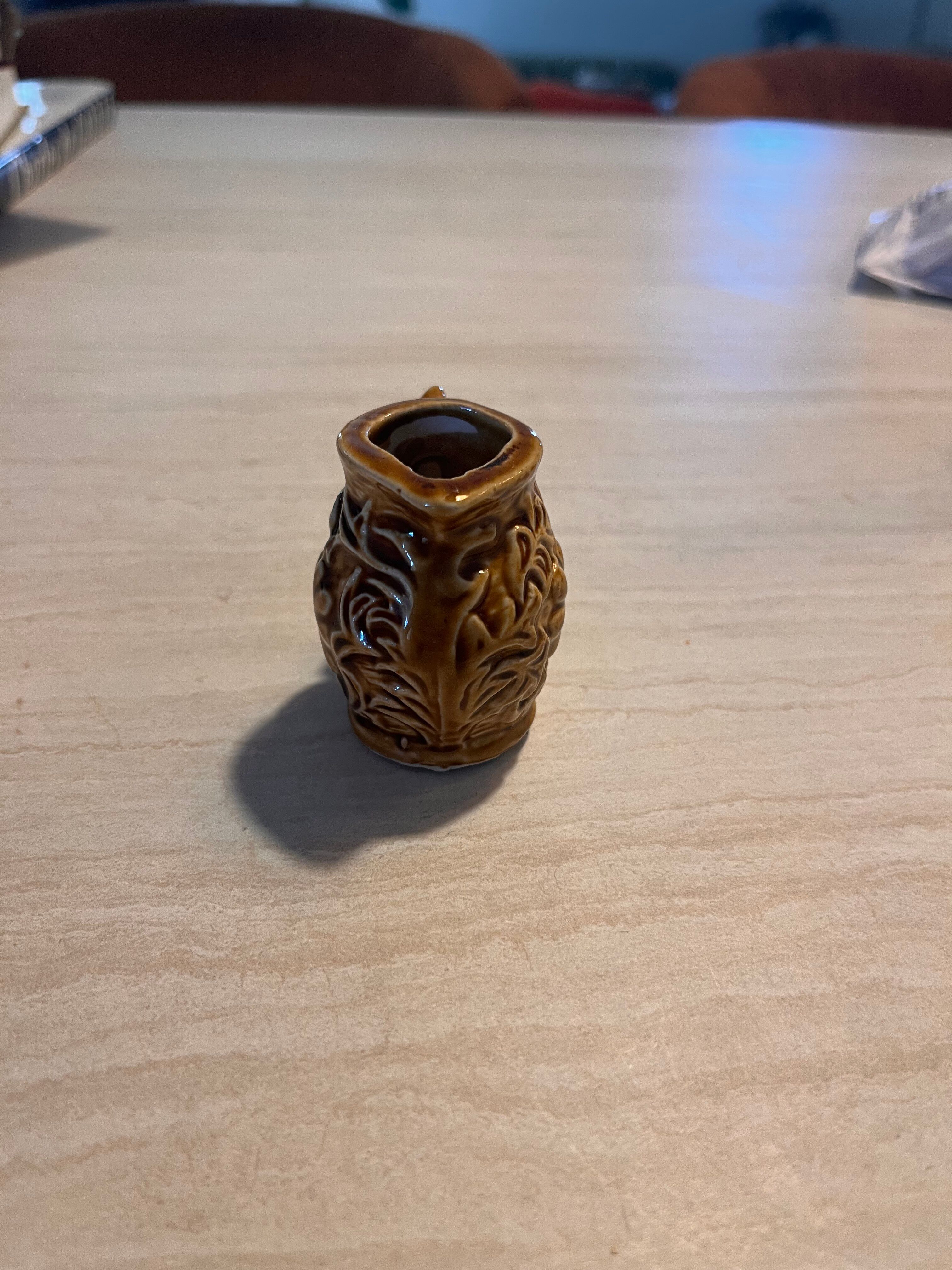 Milk jug / Small vintage ceramic pitcher