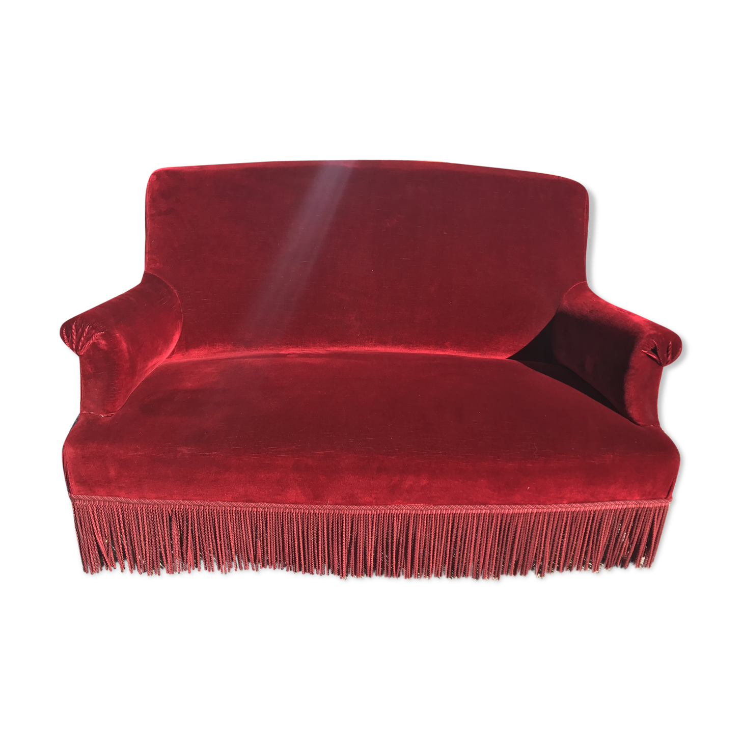 Napoleon III era toad sofa
