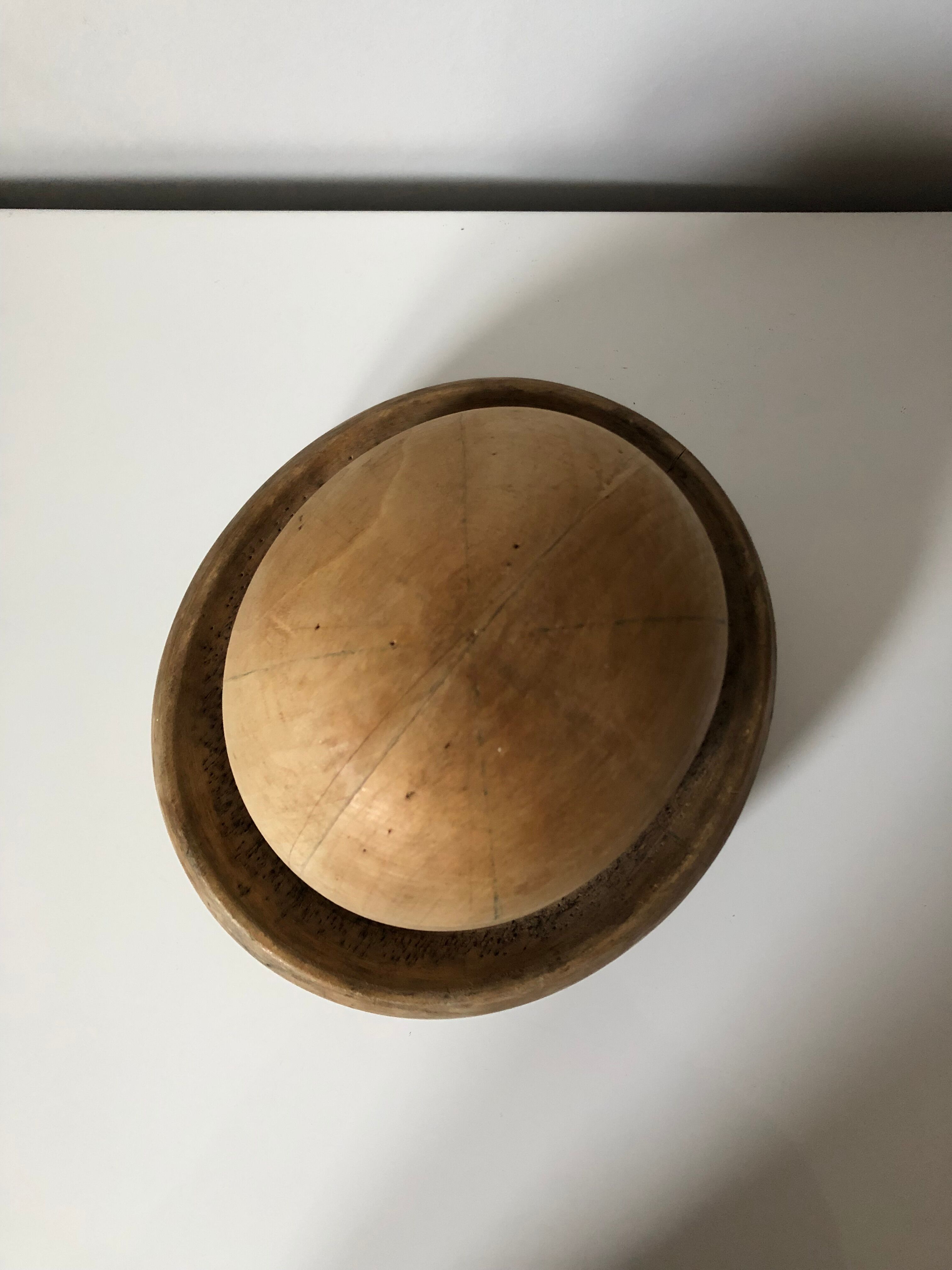 Vintage women's hat mold