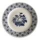 Assiette à motif de fruits
