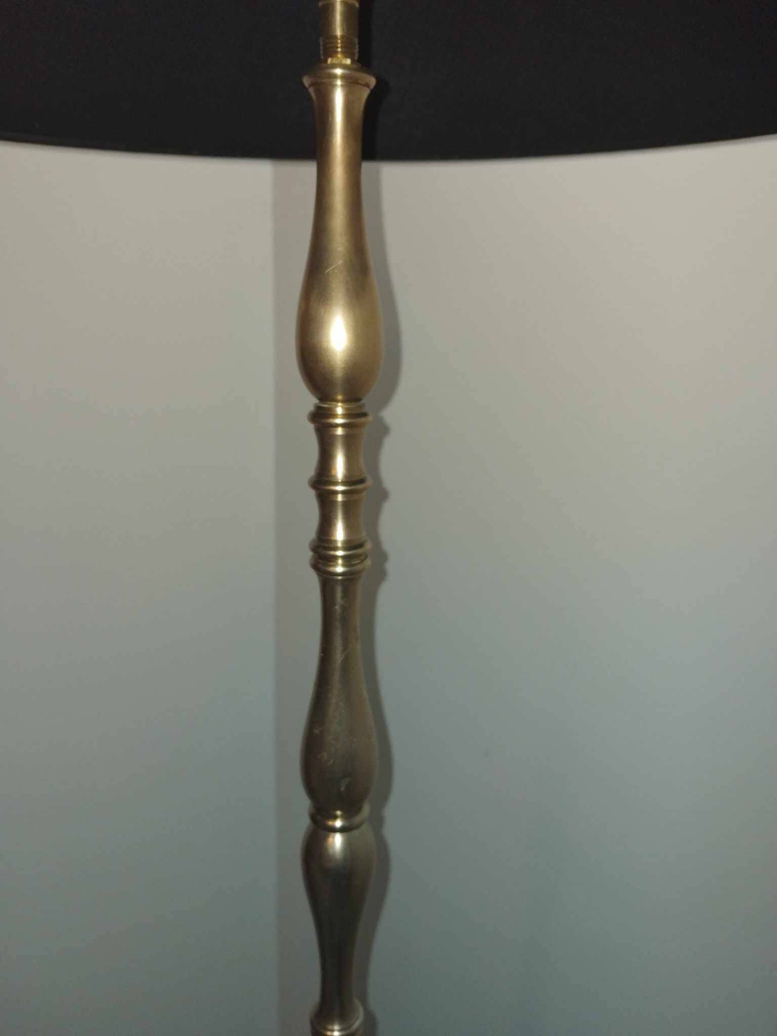 50s/60s bronze floor lamp