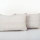 Set of 2 vintage velvet cushion covers 30x46 cm