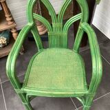 Rattan armchair