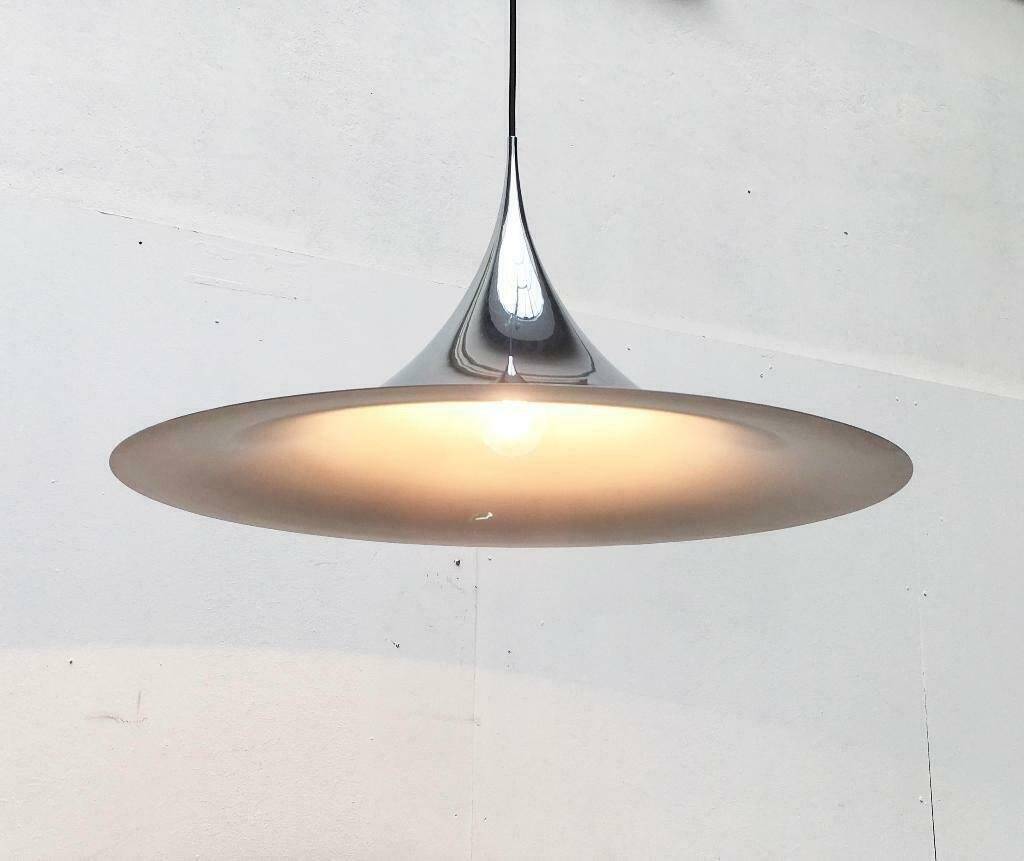 Vintage semi-suspension lamp by Bondrup & Thorup for Fog & Mørup