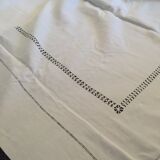 Old cotton embroidered sheet