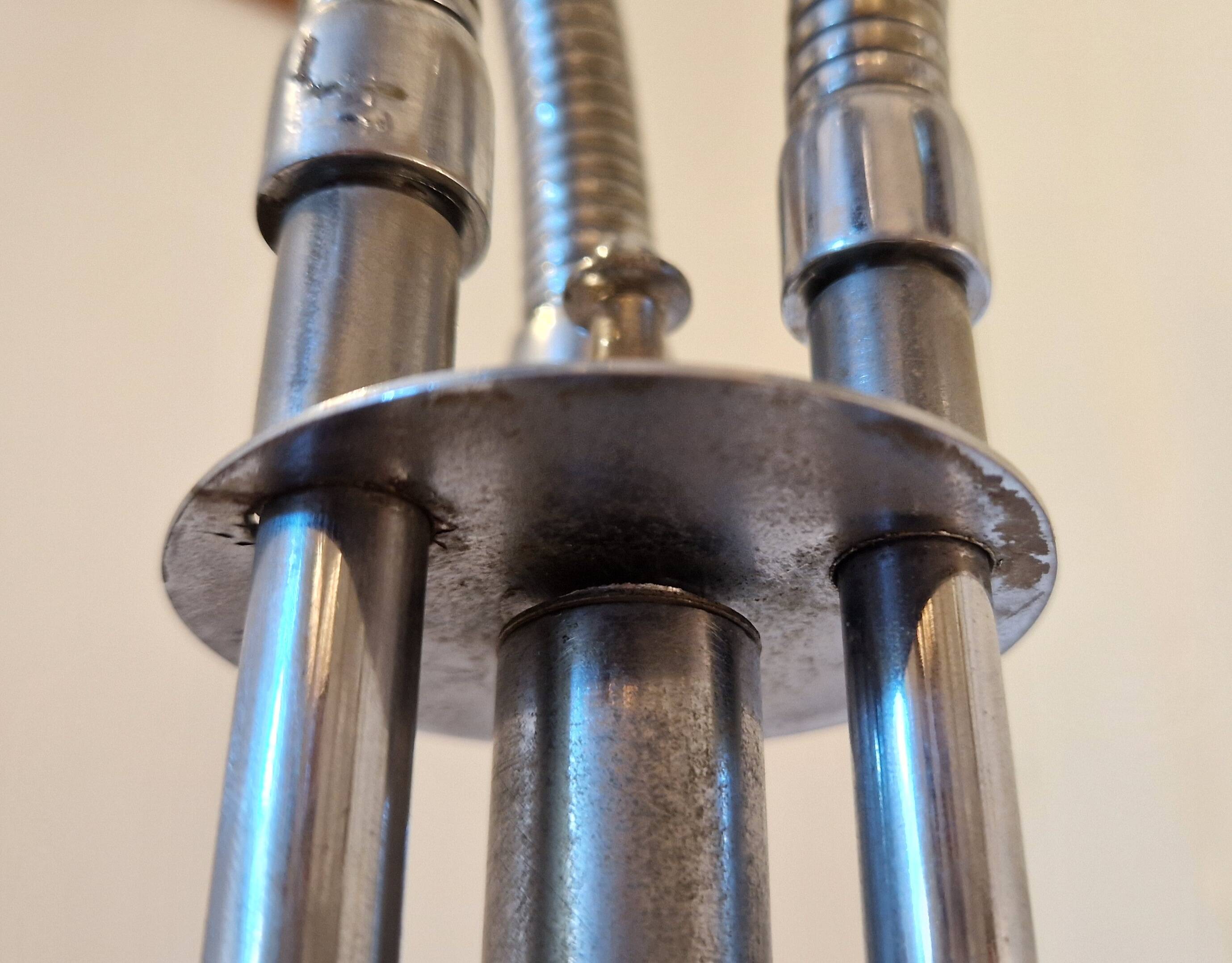 Reggiani Eyeball floor lamp with articulated arms, 1970s