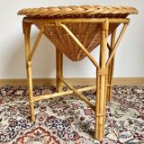 Rattan worker